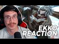 Arcane fan reacts to EKKO in League of Legends (Voicelines, Skins, & Story) | League of Legends