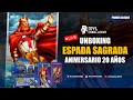 Live: Unboxing Aniversario Espada Sagrada 20 años - Kits de Batalla y Display | Mitos y Leyendas MYL