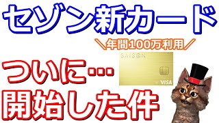 セゾンゴールドプレミアムの申込開始！年間100万円利用のからくり・還元率・ポイントサイト・国際ブランドなど【SAISON GOLD Premium,永久不滅ポイント】