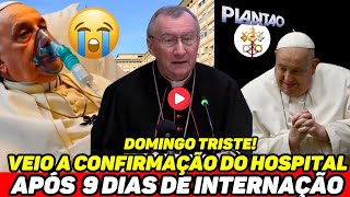 😭 URGENTE! O MUNDO EM PRANTOS PAPA FRANCISCO HOSPITAL DEU A NOTÍCIA POUCAS HORAS ATRÁS.