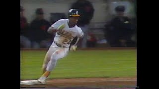 San Francisco Giants at Oakland Athletics, 1989 World Series Game 2, October 15, 1989