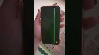 Iphone X  Green line 😭