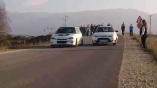 Strumica Drag Race 23.11.2014...Lada 110 vs Opel Astra