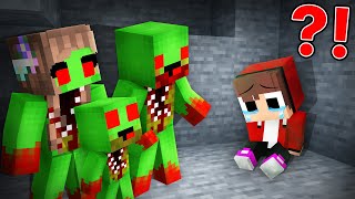 Mikey FAMILY.EXE Kidnapped Baby MAIZEN in Minecraft! - Parody Story(JJ and Mikey TV)