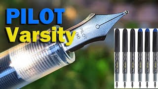 Pilot Varsity Disposable Fountain Pen REVIEW