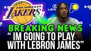 OFFICIAL NOTE! SEE WHAT MYLES TURNER SAID ABOUT THE LAKERS! THE NBA WORLD WAS SHOCKED! LAKERS NEWS!