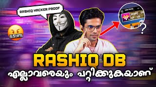 RASHIQ DB HACKER ആണോ 🤬 എല്ലാവരെയും പറ്റിക്കുകയായിരുന്നു 🤬 RASHIQ DB HACKER REALITY EXPOSED 😱 FAZEMOS