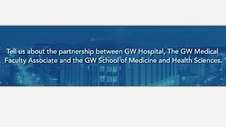 Partnership with GW MFA and GW School of Medicine and Health Sciences