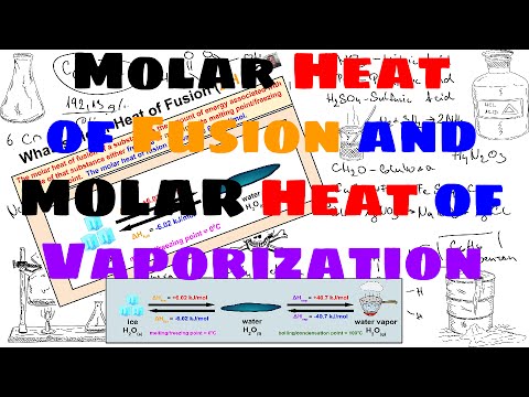 Molar Heat of Fusion and Molar Heat of Vaporization - Explained Molar Heat of Fusion and Molar Heat of Vaporization - Explained