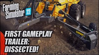 FS22 | FIRST GAMEPLAY TRAILER: DISSECTED! | INFO SHARING | Farming Simulator 22.