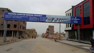 Rathoa Haryam Bridge being built in Mirpur Azad Kashmir