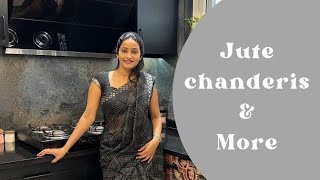 Jute chanderis and more #gayathrifashions