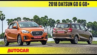 2018 Datsun Go \u0026 Go+ facelift | First Drive Review | Autocar India