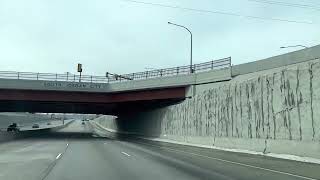 Driving on Bangerter Highway, Utah