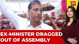 'Was Punched, Kicked': Sacked Rajasthan Minister Rajendra Gudha Thrown Out Of Assembly