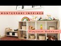 Montessori Playroom Makeover & Tour