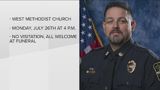 Funeral arrangements set for Marietta officer who died unexpectedly