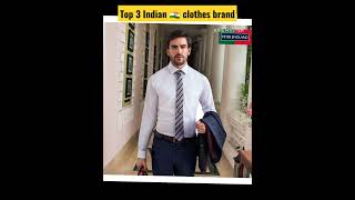 top 3 Indian 🇮🇳 clothes brand || Indian 🇮🇳 brand #indianbrand #allensolly #parkavenue #shortsvideo