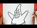 HOW TO DRAW PATRICK STAR