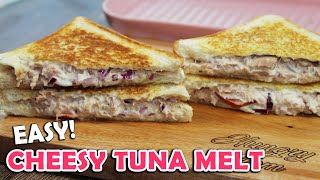 Cheesy Tuna Melt | Tuna Sandwich | Hungry Mom Cooking