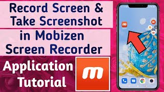 How to Record Screen & Take Screenshots in Mobizen Screen recorder app
