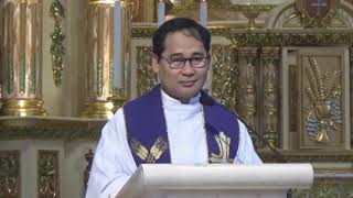 Tuesday, 1st Week of Advent Homily of Rev. Fr. Joenick Territorio