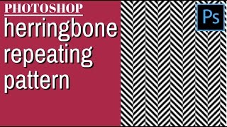 Create a Herringbone Pattern in Photoshop - Create a Custom Pattern