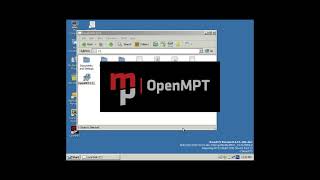 OpenMPT v1.28.10.00 working under ReactOS (compiled with Visual Studio 2019)