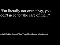 ASMR Taking Care of Your Tipsy Neko Friend (Confession)