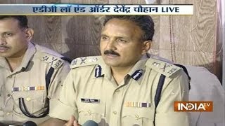 Live: ADG law and order Devender Chauhan addressing Press Conference