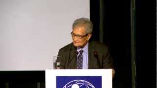 Amartya Sen at the launch of the new International Centre for Human Development