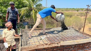 Bathroom Reinforcement_Techniques of Slab Formwork and Reinforced Concrete|Roof Slab Construction