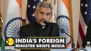 India's foreign minister Jaishankar briefs media after UNSC meet | Latest English News | WION World