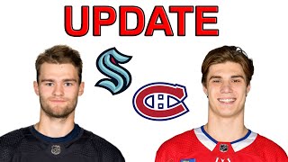 WRIGHT VS SLAFKOVSKY UPDATE: First NHL Point For Shane Wright! Montreal Canadiens Seattle Kraken