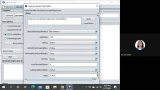 Linear Regression using Weka