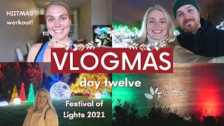 VLOGMAS DAY 12 | VanDusen Festival of Lights 2021 - Vancouver's best Christmas lights!