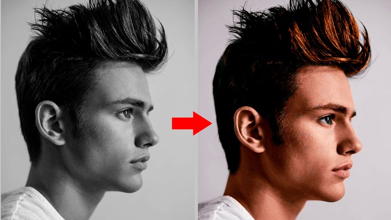 Photoshop Tutorial: How To Colorize Back And White Image In Photoshop ...