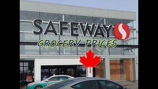 Grocery Shopping at Safeway Canada - Prices Mini Tour Cakes Deli Frozen Food & More -- Feb 2023