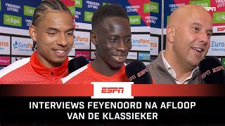 "FEEST in HEEL ROTTERDAM" 🥳 | Interviews Feyenoord na afloop van De Klassieker 💥