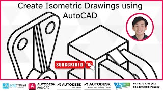 Create Isometric Drawings using AutoCAD