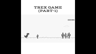 Trex runner game by using javascript code in code.org