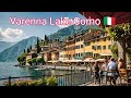 4K Walking tour Varenna italy| Varenna village is most beautiful on the lake Como|