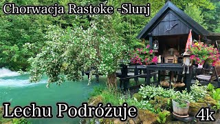 Chorwacja nocleg w Rastoke -Slunj