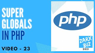 #23 Superglobals in PHP | PHP 8 Tutorial | Learn PHP Programming | PHP for Beginners