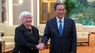Yellen begins China trip amid deepening divide