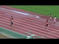 東部選手権　男子100ｍ　予選１組