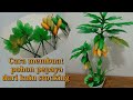 DIY - Cara Membuat Pohon Pepaya dari Kain Stocking - Mudah & Simpel - Craft Ideas