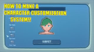 How to Make a Character Customization System | GameMaker Studio 2