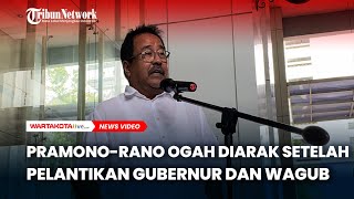 Pramono-Rano Ogah Diarak dan Pesta Setelah Pelantikan Gubernur dan Wakil Gubernur Jakarta Terpilih