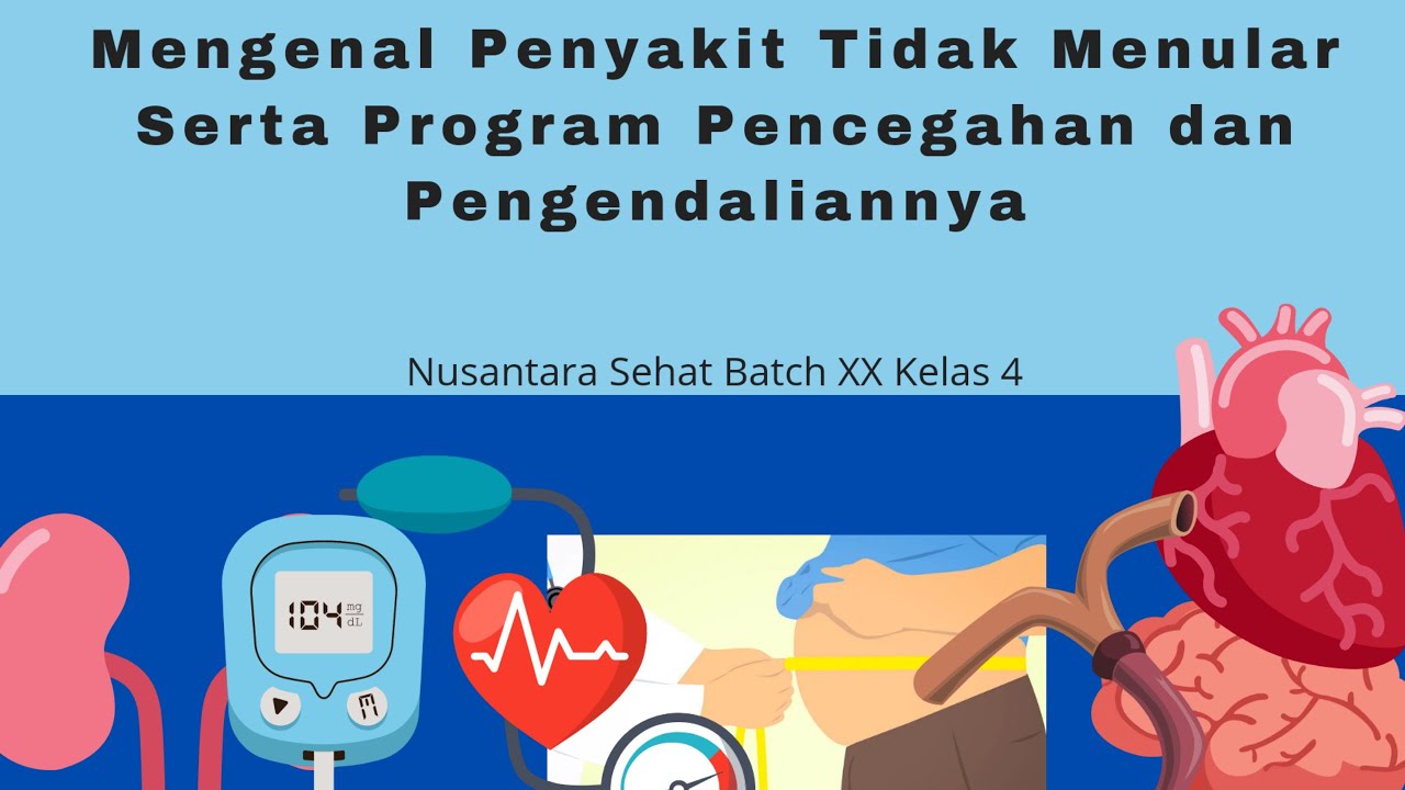 Mengenal Penyakit Tidak Menular Serta Program Pencegahan Dan ...